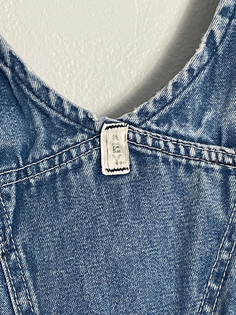 Men’s Key Imperial Vintage Work Denim Overalls size 40 x - Picture 10 of 16